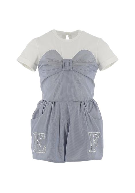 Tuta a righe ELISABETTA FRANCHI KIDS | EFTA114.0.TF002D665